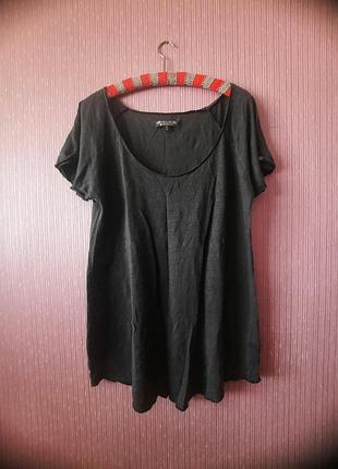 Стильна льняна дизайнерська футболька soccx