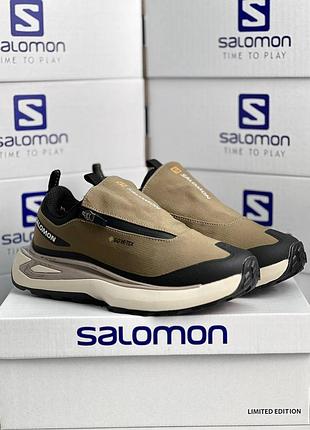 Мужские кроссовки salomon odyssey elmt advanced brown