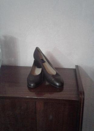 Классические коричневые туфли k&s blues, vero cuoio,39,5 р..1 фото