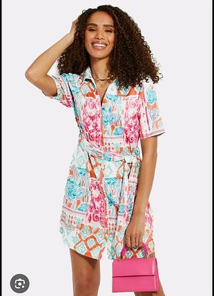 Милое яркое платье