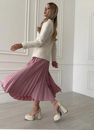 Юбка плиссе