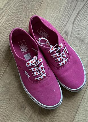 Кеди vans рожеві