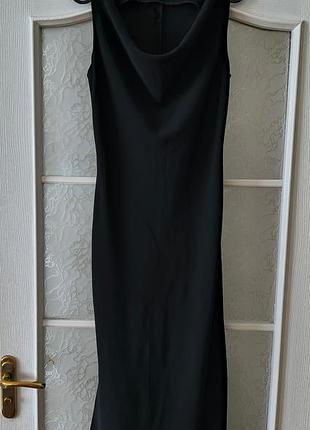 Черное платье zara