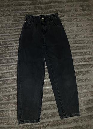 Чорні джинси baggy
