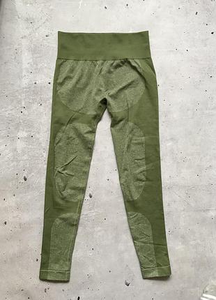 Жіночі спортивні лосини зелені