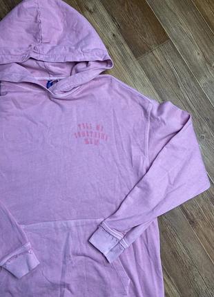 Худи оверсайз толстовка платье удлиненная h&m devided 2
