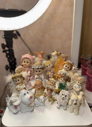 Колекція з 27 фігурок звірята та ангелочки