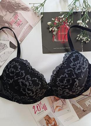 Бюстгальтер ажурный бюст кружевной лиф кружевый m&amp;s 32d 70d