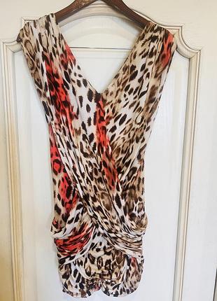 Туніка з анімалістичним принтом