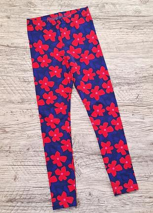 Трикотажные лосины на девочку