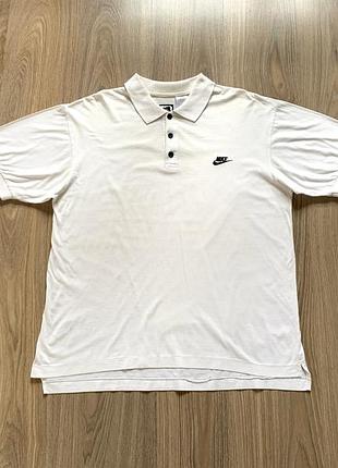 Чоловіча бавовняна вінтажна футболка поло nike