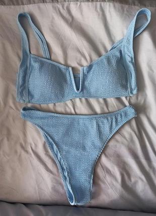 Купальник голубой