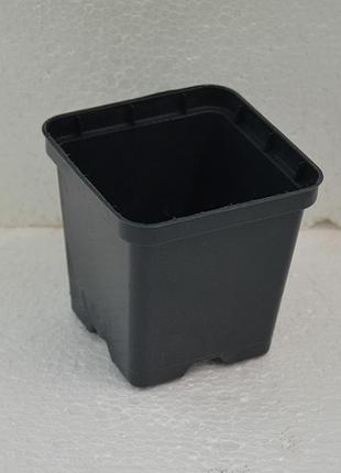 Горшок для рассады квадратный р9 (500 мл с отверстиями)
