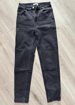 Джинси чорні жіночі, розмір 36