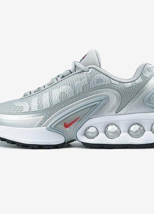 Женские кроссовки nike air max dn x supreme grey