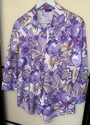 Брендова рубашка сорочка італія оверсайз блуза кофта