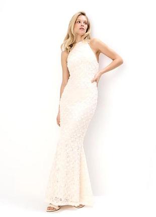 Длинное вечернее платье с открытой спиной mohito, размер м наш 46