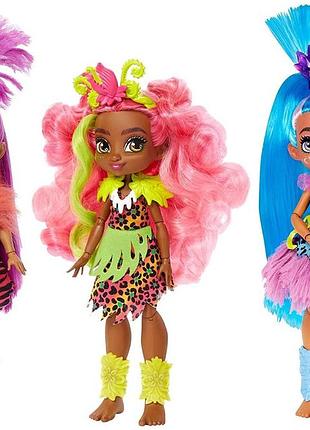 Набор из 3-х кукол cave club tella roaralai fernessa пещерный клуб (gwg58)