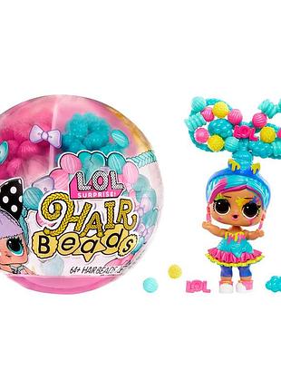Игровой набор с куклой l.o.l. surprise! – феерические прически из бусинок