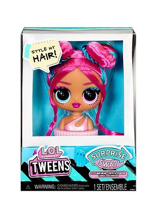 Лялька-манекен l.o.l. surprise! tweens серії surprise swap — неоновий образ