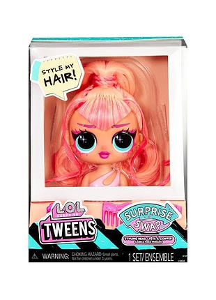 Кукла-манекен l.o.l. surprise! tweens серии surprise swap - персиковый образ
