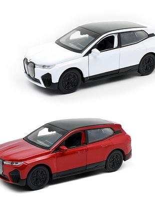 Автомодель — bmw ix (червоний, білий)