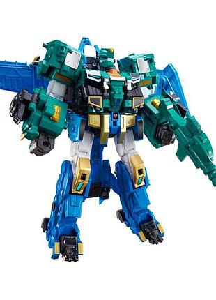 Игровой набор с роботом-трансформером dinoster stego blust wing диностер стего бласт винг 38,5 см (eu580802)