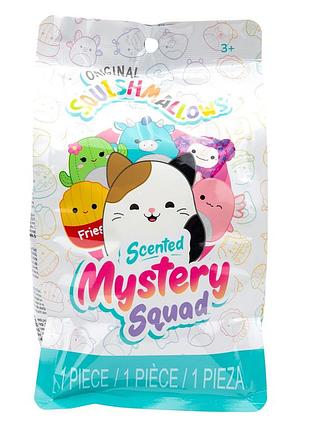 Мягкая игрушка-сюрприз squishmallows – веселые фруктики (13 cм)