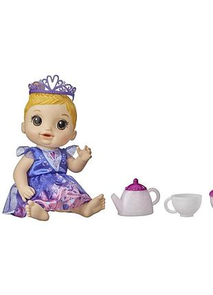Кукла hasbro baby alive tea sparkles чайный сервиз меняет цвет (‎f0031)