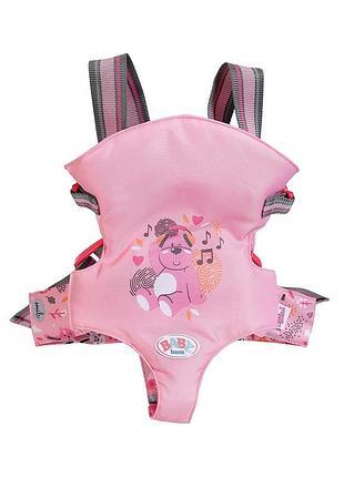 Рюкзак-кенгуру для ляльки baby born — поруч із мамою