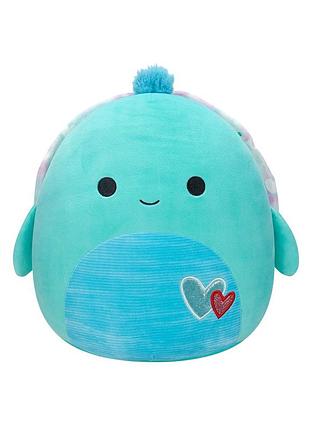 Мягкая игрушка squishmallows – черепаха каскад (13 cm)