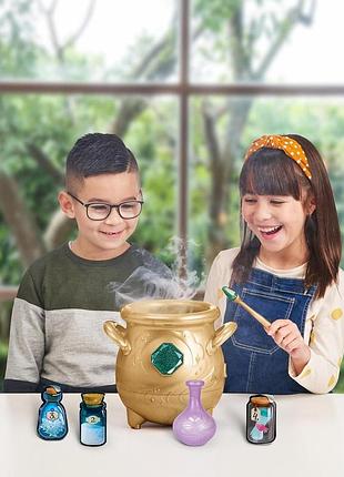 Игровой набор magic mixies magical real misting gold cauldron волшебный котел котелок золотой (14938) 6