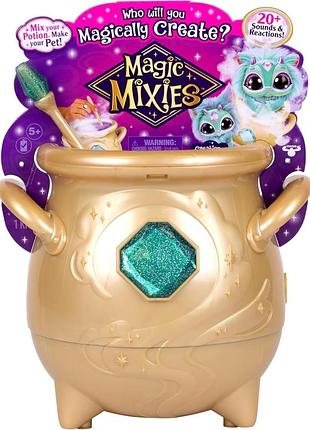 Игровой набор magic mixies magical real misting gold cauldron волшебный котел котелок золотой (14938) 7