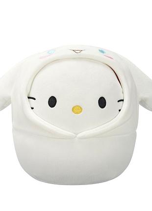 Мягкая игрушка squishmallows - хеллоу китти в образе синнаморолл (20 cm)