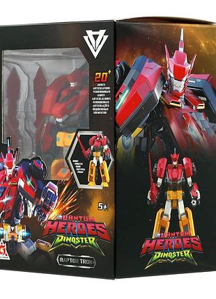 Фигурка dinoster action robot raptor tron диностер раптор трон 12,7 см (eu580872) 4