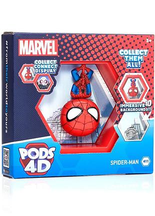 Коллекционная фигурка wow! pods 4d - человек-паук
