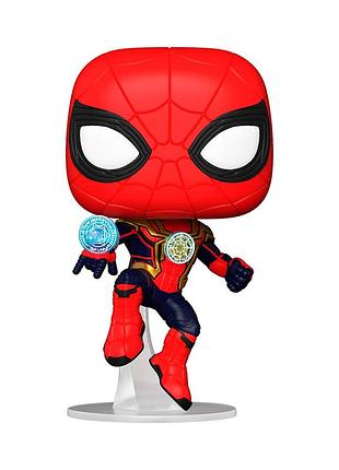 Ігрова фігурка funko pop! серії spider-man — людина-павук (integrated suit) (56829)