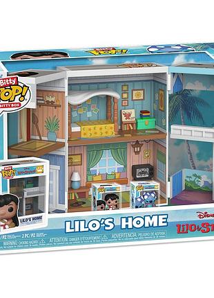Игровой набор bitty pop! boxes серии лило и стич - домик лило