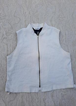 Жилетка стиль  коттон