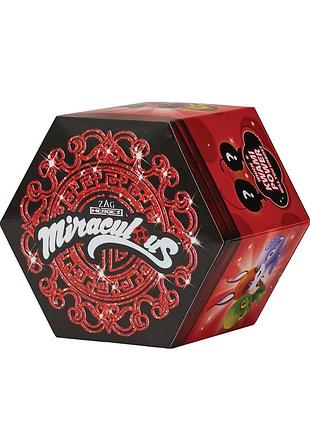 Фигурка леди баг и супер-кот - коробочка-сюрприз с квами