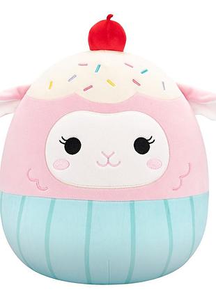 Мягкая игрушка squishmallows – ягненок лала в костюме (30 cm)