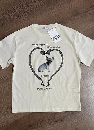 Футболка zara 152/156 см