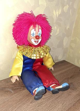 🤡 сувенірна, колекційна іграшка клоун, лялька клоун