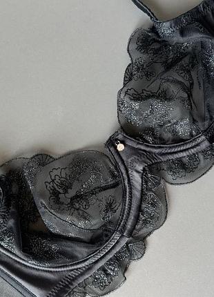 Чорний мереживний бюстгальтер no.1 jenny packham