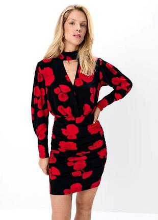 Яркое стильное платье mohito, размер xl наш 50