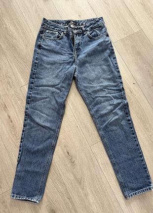 Сині жіночі mom джинси