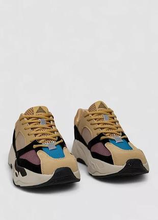 Кроссовки мужские, цвет темно-бежевый