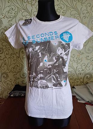 5 second of summer ☀️ футболка. мерч