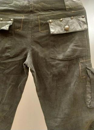 Женские вельветовые джинсы карго (s)