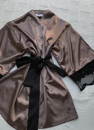 Халат короткий ,хенд мейд